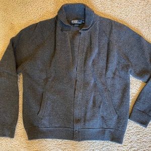 Ralph Lauren Wool Zip Up Sweater